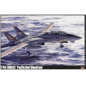 HASEGAWA 07018-P-18 1/48 美國.海軍 F-14A'雄貓'戰鬥機/VF-111/VF-154中隊.太平洋空母航空團式樣