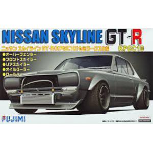 FUJIMI 038407-ID-163 1/24 日產汽車 '天際線'SKYLINE GT-R (KPGC10) 轎跑車/SEMI WORKS改裝式樣