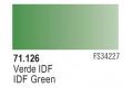 VALLEJO MODEL AIR-71.126 以色列.國防軍綠色 IDF GREEN