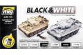 A.MIG-7128 二戰德軍坦克黑與白色適用套組 GERMAN TANK BLACK & WHIT...
