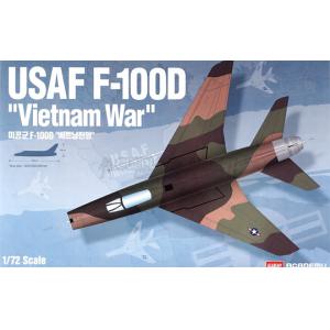 ACADEMY 12553 1/72 美國.空軍 F-100D'超級軍刀'戰鬥轟炸機/越戰式樣