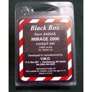BLACK BOX 48045 1/48 幻象2000戰鬥機適用座艙內部改裝套件