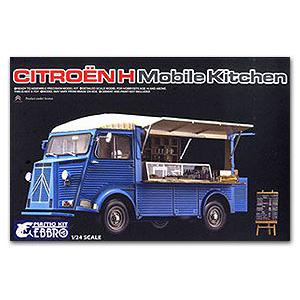 EBBRO 1/24 法國.雪鐵龍汽車 'Citroen H'餐車