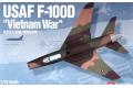 ACADEMY 12553 1/72 美國.空軍 F-100D'超級軍刀'戰鬥轟炸機/越戰式樣