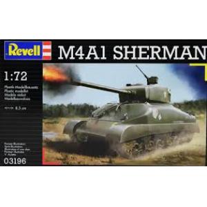 REVELL 03196 1/72 WW II美國.陸軍 M4A1'謝爾曼'坦克