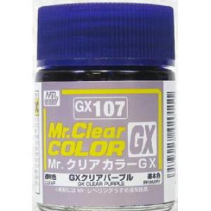 GUNZE  GX-107  速乾系/GX-107透明紫色 CLEAR PURPLE