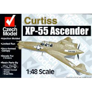 CZECH MODEL 4806 1/48 美國.寇蒂斯公司 XP-55'升序指示器'實驗機