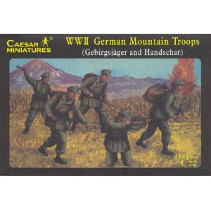 CAESAR MINIATURES H-067 1/72 WW II德國.陸軍 山岳兵部隊人物