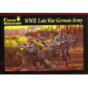 CAESAR MINIATURES H-074 1/72 WW II德國.陸軍 戰爭後期步兵人物