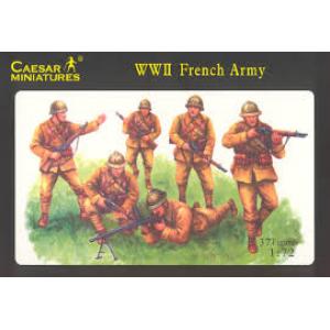 CAESAR MINIATURES H-038 1/72 WW II法國.陸軍 步兵人物