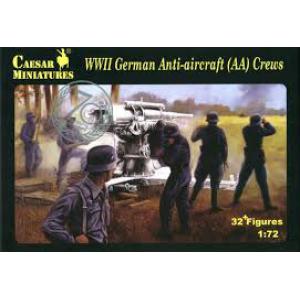 CAESAR MINIATURES H-089 1/72 WW I 德國.陸軍 防空炮操作人物