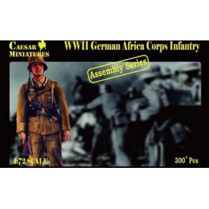 CAESAR MINIATURES 7713 1/72 WW II德國.陸軍 非洲軍團步兵人物(組合系列)