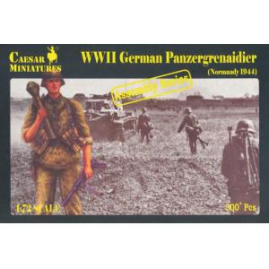 CAESAR MINIATURES 7716 1/72 WW II德國.陸軍 1944年諾曼地戰役 裝甲擲彈兵人物(組合系列)