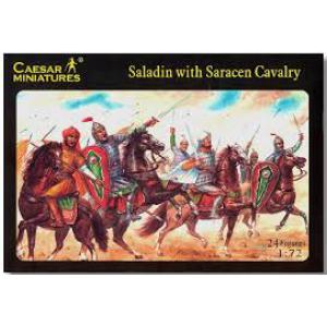 CAESAR MINIATURES H-018 1/72 '薩拉丁'與'薩拉森'.騎兵人物