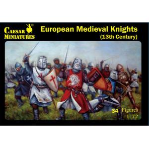 CAESAR MINIATURES H-087 1/72 13世紀歐洲.武士人物