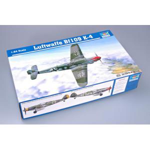 TRUMPETER 02418 1/24 WW II德國.空軍 梅賽施密特公司Bf-109 K-4戰鬥機