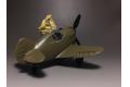 TIGER MODEL/T-MODEL TT-002 Q版飛機--WW II美國.陸軍 寇帝斯飛機P-40'戰鷹'戰鬥機+飛行員