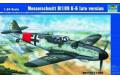 TRUMPETER 02408 1/24 WW II德國.空軍 梅賽施密特公司 BF109 G-6後...