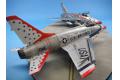 TRUMPETER 02822 1/48 美國.空軍 F-100D'超級軍刀'戰鬥機/雷鳥表演隊