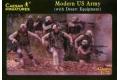CAESAR MINIATURES H-030 1/72 現役美國.陸軍帶沙漠裝備步兵人物