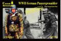 CAESAR MINIATURES 7714 1/72 WW II德國.陸軍 東部戰線.著冬季服裝 ...