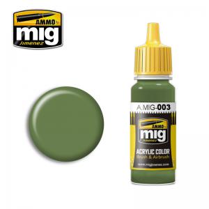 A.MIG-0003 RAL 6011 淡橄欖綠色RESEDAGRUN