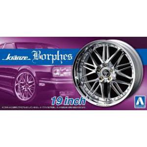 AOSHIMA 055281 1/24 #86 KRANZE公司 BORPHES 19吋輪框及輪胎