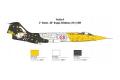 ITALERI 2777 1/48 美國.洛克希德公司 F-104G'星'戰鬥機/特殊顏色式樣