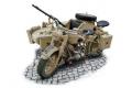 ITALERI 7403 1/9 WW II德國.陸軍 寶馬汽車 R-75帶邊車軍用摩托車