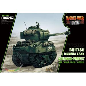 MENG MODELS WWT-008 Q版系列--WW II英國.陸軍 M-4'謝爾曼-螢火蟲'中型坦克