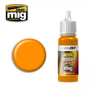 A.MIG-0097 水晶/透明橙色 CRYSTAL ORANGE