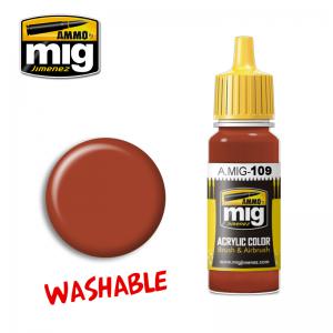 A.MIG-0109 可水洗銹色 WASHABLE RUST