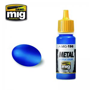 A.MIG-0196 金屬漆--彈頭金屬藍色 WARHEAD METALLIC BLUE