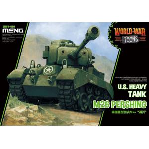 MENG MODELS WWT-010 Q版坦克系列--WW II美國.陸軍 M-26'潘興'重型坦克