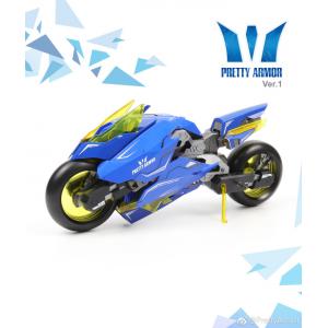 PRETTY ARMOR R-1350-blue 嗶哩嗶哩動畫系列--PA小姐摩托車/藍色
