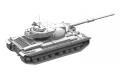 團購.AMUSING HOBBY 35A006 1/35 WW II英國.陸軍 FV-214 MK.1'征服者'重型坦克