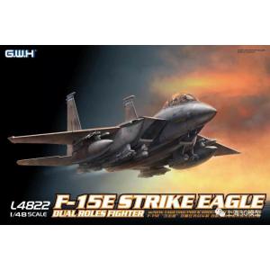 預先訂貨.團購--長城/G.W.H L-4822 1/48 美國.空軍 F-15E'打擊鷹'戰鬥轟炸機