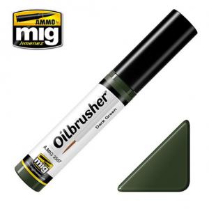 A.MIG-3507 油畫筆--深綠色 OILBRUSHER--DARK GREEN
