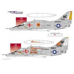 TIGER WINGS tw 48-113 1/48 美國.空軍 A-4'天鷹'攻擊機適用機身標示水貼紙