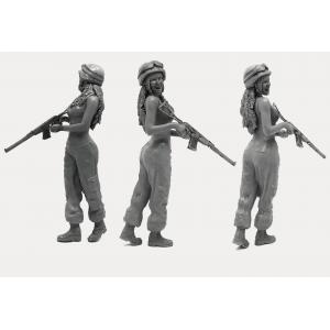 YUFAN MODEL GOU-11 1/35 現代美軍 幽靈部隊女兵人物