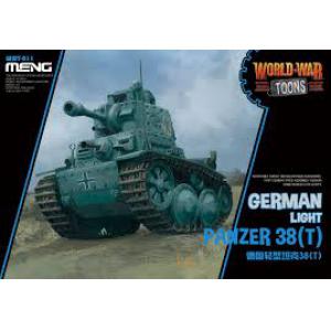 MENG MODELS WWT-011 Q版坦克系列--WW II德國.陸軍 PANZER 38(T) 輕型坦克