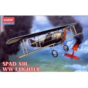 ACADEMY 12446 1/72 WW I法國.空軍 斯帕德飛機/SPAD XIII戰鬥機
