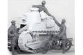 MENG MODELS HS-005 1/35 WW I法國.陸軍 FT-17輕型坦克裝甲兵及勤務兵人物