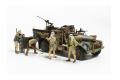 TAMIYA 32407 1/35 WW II英國.陸軍 北非遠程偵查部隊指揮車帶士兵人物