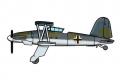 TRUMPETER 03465 1/700 WW II德國.空軍 費舍爾飛機 FI-167魚雷轟炸機