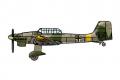 TRUMPETER 03466 1/700 WW II德國.空軍 容克飛機 JU-87C俯衝轟炸機