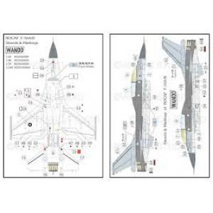 WANDD WDD-48020 1/48 中華民國.空軍 F-16A/B'戰隼'戰鬥機適用警語標誌