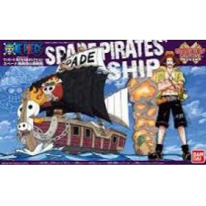 BANDAI 5055722 偉大船艦收藏--#12 海賊王.黑桃海賊團海賊船Spade Pirates Ship