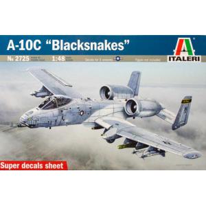 ITALERI 2725 1/48 美國.陸軍 A-10C'雷霆II'攻擊機/BLACKSNAKES塗裝