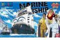 BANDAI 5055619 偉大船艦收藏--#07 海賊王.海軍船艦 MARINE WARSHIP